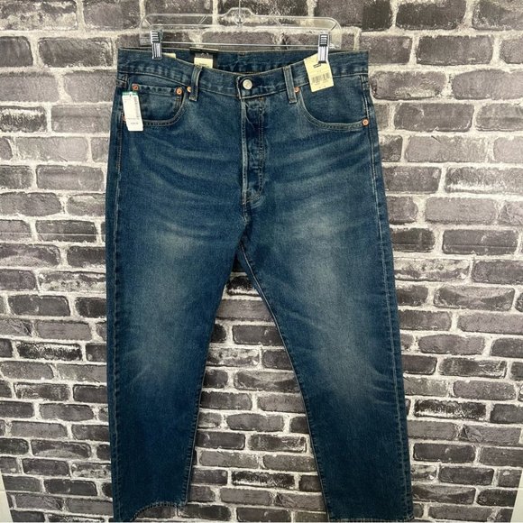 Levi's Premium 501 '93 STRAIGHT FIT MEN'S JEANS - Size 34 - Picture 7 of 14